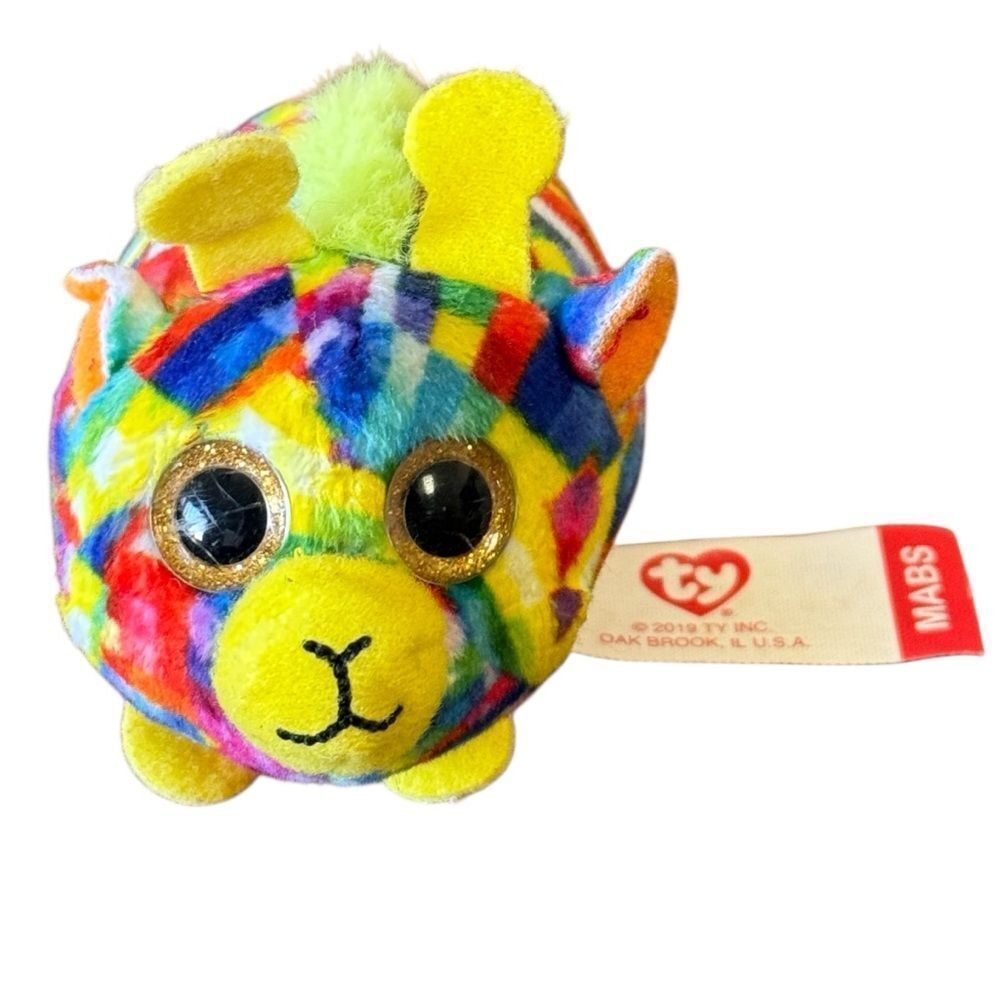 TY Teenie Beanie Boos Mabs the Giraffe Plush Toy 2019 McDonald's Happy Meal